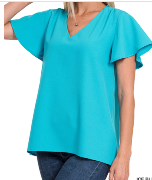 Terrific Turquoise Top