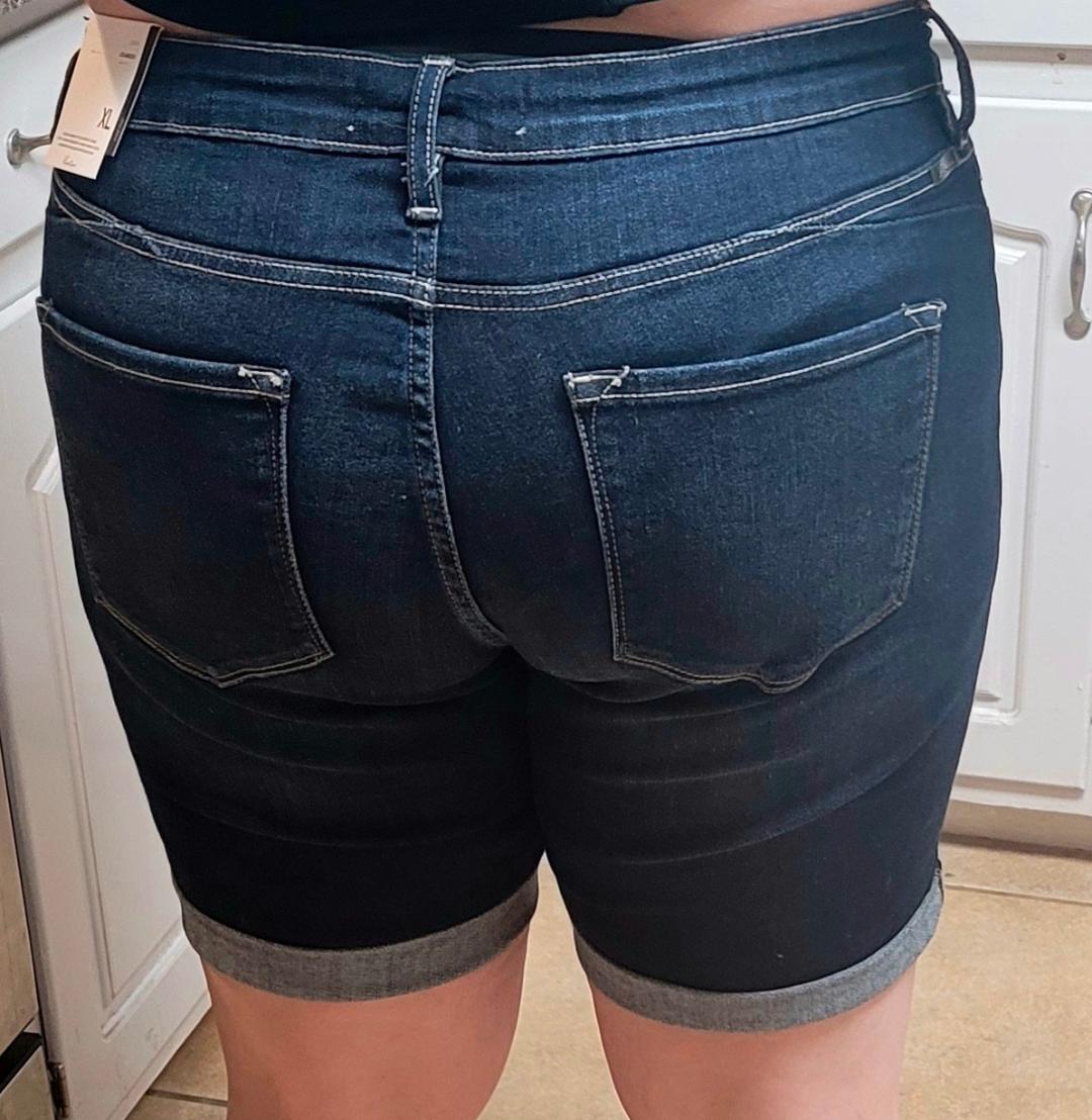 On the Go Blue Jean Shorts