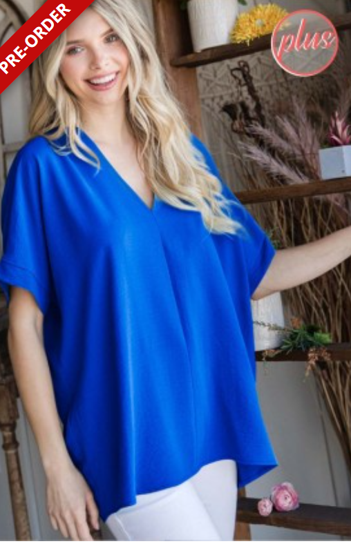 Rockin Royal Blue top