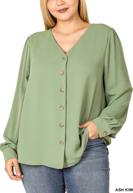 Olive dress me up Blouse