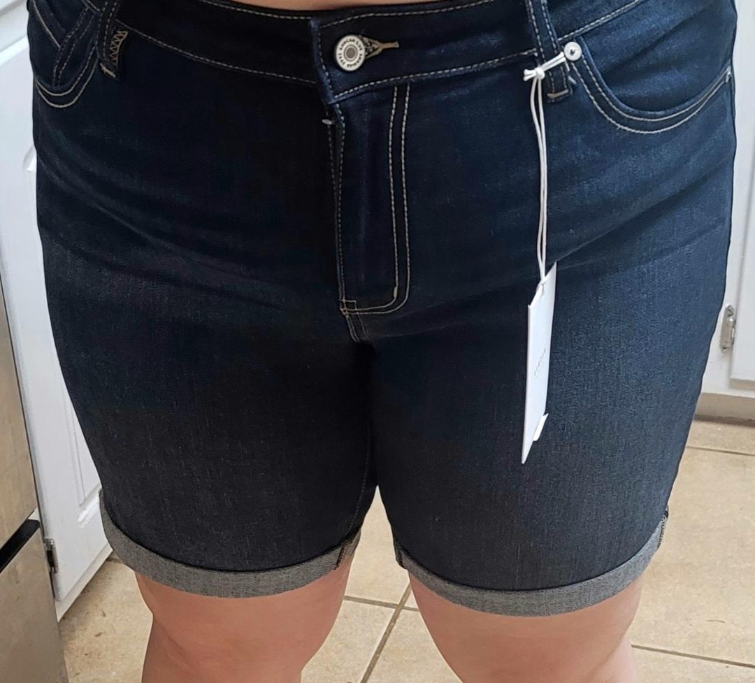 On the Go Blue Jean Shorts